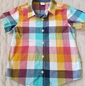 Gymboree boy button down shirt